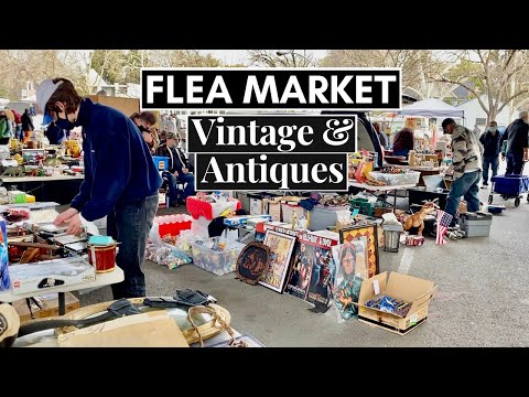 Vintage & Antique Flea Market || Flea Market Finds || Thrift with me || October 2020 - YouTube