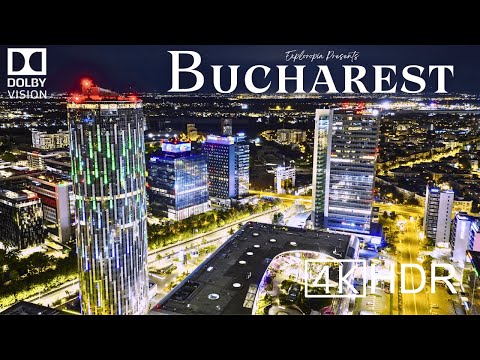 Bucharest, Romania 🇷🇴 in 4K HDR ULTRA HD 60 FPS Dolby Vision™ Drone Video