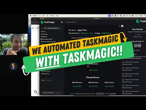 We Automated TaskMagic WITH TaskMagic!!