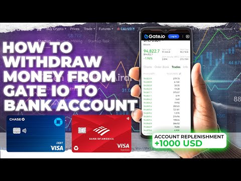 How To Withdraw Gate On Bank Account In USD Without Commission