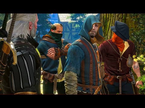 Geralt Saves Witch Hunter in Novigrad: Closed City II (Witcher 3 Quest)