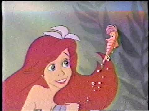 [Disney home video] FBI warning, The Little Mermaid trailer