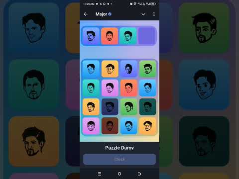 12 October-  Major Puzzle Durov Solved Today#airdrop #play2earngame #major