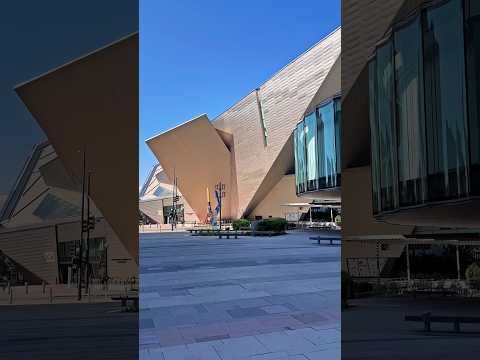 The Denver Art Museum, designed by Daniel Libeskind, is indeed inspired by the Rocky Mountains……