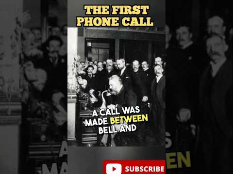 History of first Phone call. #historicalfacts #history #ytshorts  #interestingfacts #information