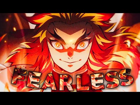 「FEARLESS」 Rengoku - Demon Slayer "Badass" 「EDIT/AMV」!Capcut📱