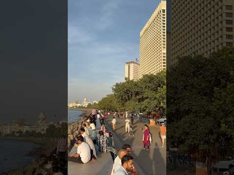 Mumbai Marine Drive #ytshorts #ytshortsvideo #mumbai #marinedrive