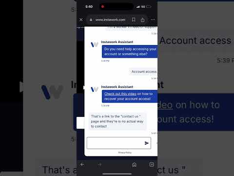 Instawork reviews: Can't sign in . Changed phone number. Unable to access | PissedConsumer.com