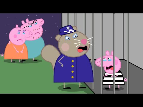 Shocking Mistake, Peppa goes to jail?? | Peppa Pig Funny Animation