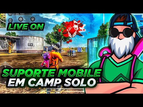 LIVE DE FREE FIRE⚡️REI DO SOLO ON🥇