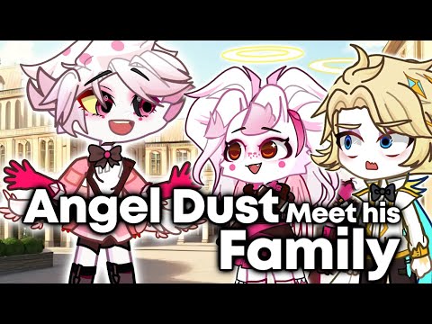 If God Angel Dust Meet His Family || FULL MOVIE || Hazbin Hotel Gacha Animation ||