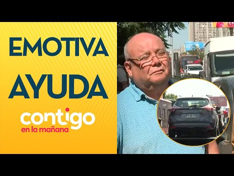 "¡GRACIAS A TODOS!": La emotiva ayuda a conductor al que se llevaron su auto - Contigo en la Mañana