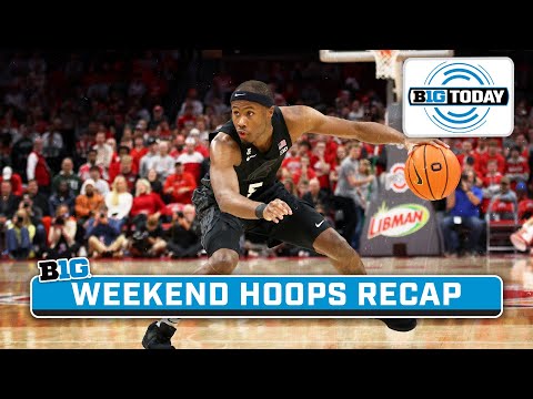 Michigan and Michigan State Stay Undefeated in Conference Plus More Weekend Hoops Recap | B1G Today