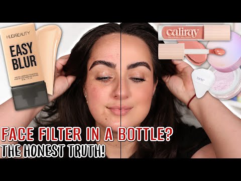 IS The HUDA BEAUTY EASY BLUR Foundation FILTER LIKE? The HONEST TRUTH + PURPLE POWDER & MORE!