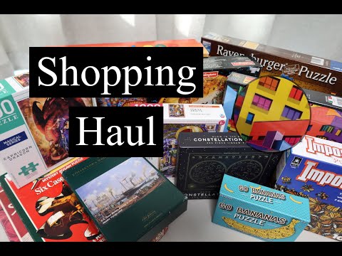 Jigsaw Puzzle Shopping Haul #2