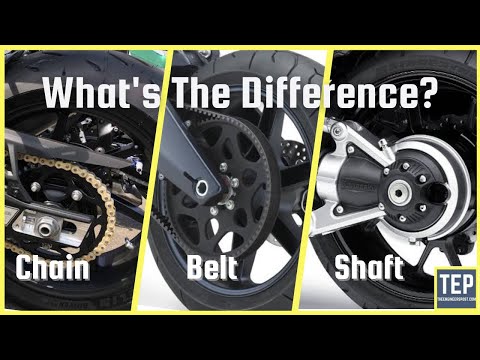 Chain Drive vs Belt Drive vs Shaft Drive in Motorcycles | Which is Better?