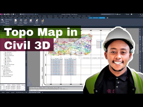 Making Topo Map in Civil 3D - Complete tutorial