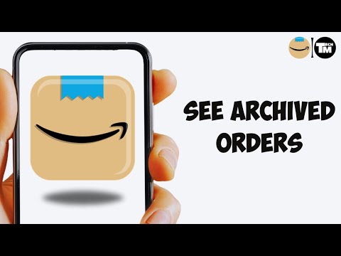 How To See Archived Amazon Orders on App