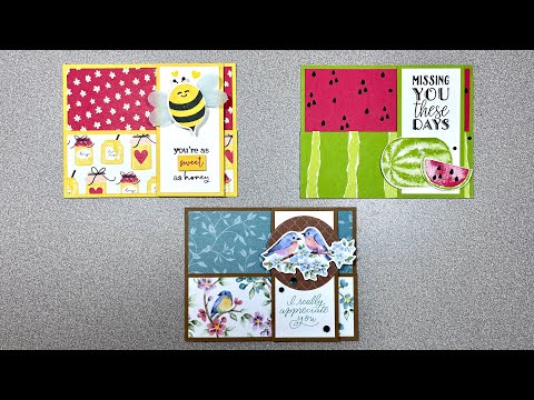 Cross Corner Double Flap Fun Fold - Mystery Stamping Revealed - 1-17-24