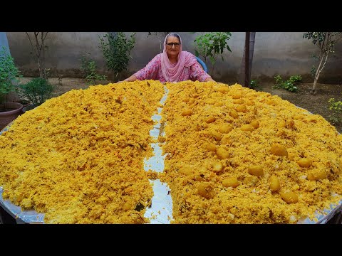 100kg DOUBLE BIRYANI RECIPE | Paneer Biryani | Dum Aloo Biryani | Biryani Recipe | Village Cooking