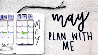 Plan with Me || May Bullet Journal Setup