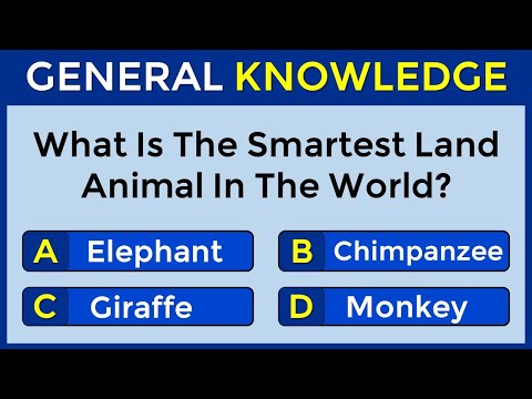 How Good Is Your General Knowledge? Take This 25-question Quiz To Find Out! #challenge 77