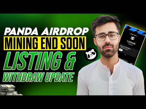 Pandas Airdrop Withdrawal Update || Panda Airdrop Listing Date || Pandas Airdrop Wallet Connect