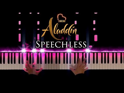 Speechless - Naomi Scott - Aladdin(piano cover) - CANACANA