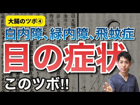 【大腸経のツボ④】目の症状にはこのツボ｜練馬区大泉学園 お灸サロン仙灸堂