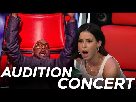 THE VOICE AUDITIONS CONCERT | BEST AUDITIONS