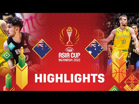 New Zealand vs Australia Highlights | FIBA Asia Cup Semi-Final 2022