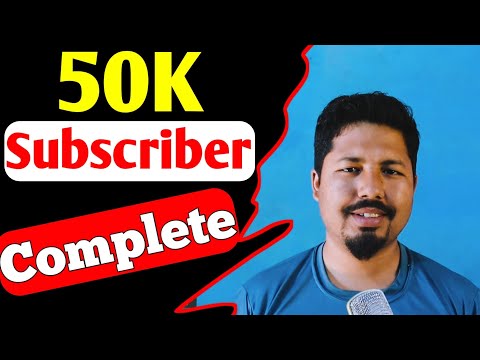 Thanks for 50k Subscribe complete | Live Saila bhai