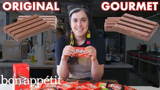 Pastry Chef Attempts To Make Gourmet Kit Kats | Gourmet Makes | Bon Appétit