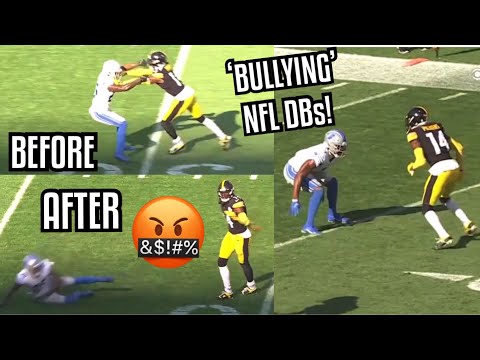 George Pickens Vs Jeff Okudah 🤬 ‘BULLYING’ NFL DBs! Lions Vs Steelers Preseason Highlights