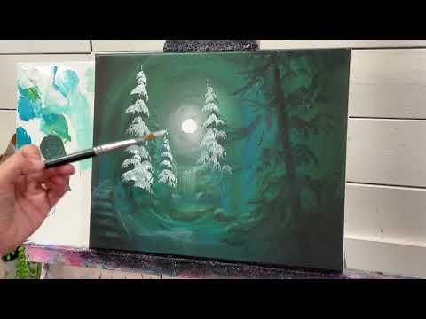 How To Paint A Winter Surprise!