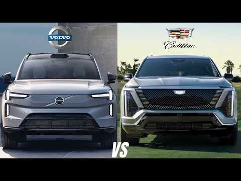 2025 Cadillac Vistiq vs. 2025 Volvo EX90 – Ultimate EV Luxury SUV Showdown!