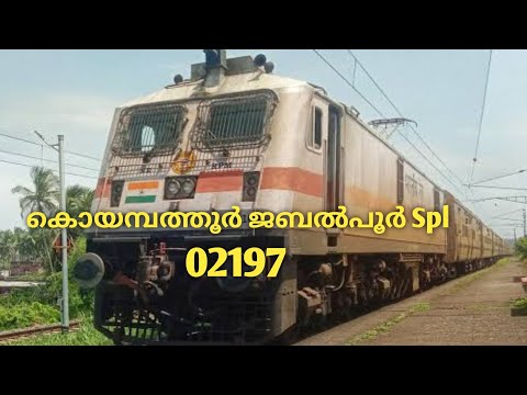 Train Number 02197 Jabalpur Special SF Express Information //Cbe to Jbp Train