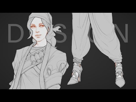 Character Design Part 3 - Costume Detailing