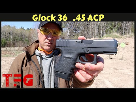 Glock 36 .45 ACP (First "Single Stack" Glock) - TheFirearmGuy