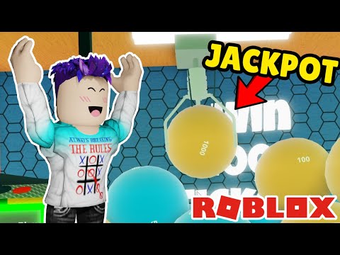 Visiting an Arcade in Roblox