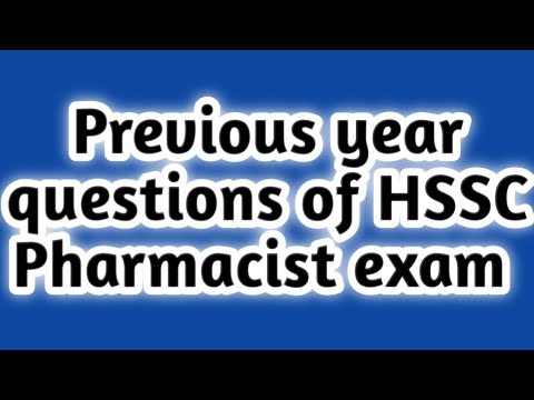 government Pharmacist exam preparation