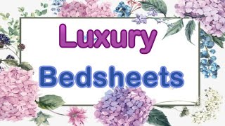 luxury bed sheet sets| bridal bed sheets ideas|bed sheet sets for weddings