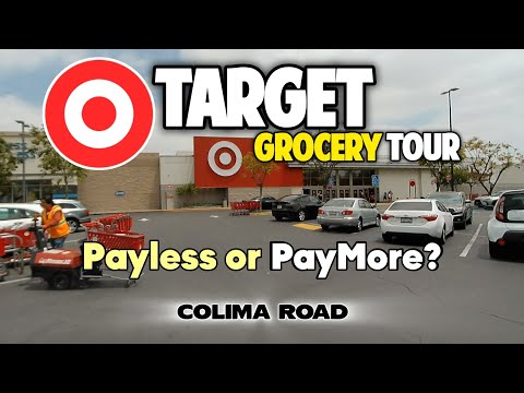 Shopping at Target: A Grocery Walkthrough Tour