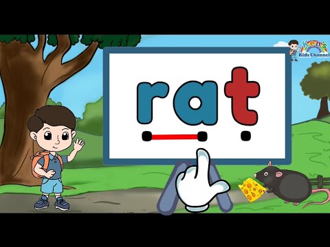 CVC Words "a" | Learn to Read CVC Words | Reading Phonics for Kids