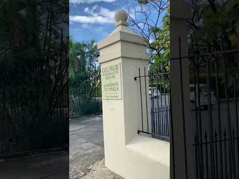 George Washington House  Cafe | Garrison Tunnels Barbados 🇧🇧