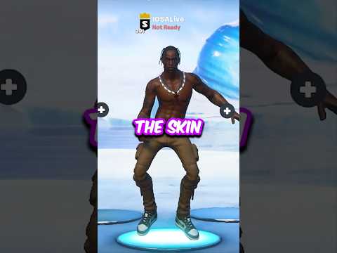 How To Get The TRAVIS SCOTT Skin In Fortnite For FREE! #fortnite #shorts #vbucks