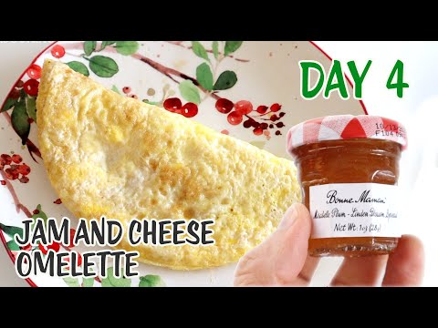 Day 4 Bonne Maman Advent Calendar 2022 🎄 Jam And Cheese Omelette 🍳 Dash 8" Griddle