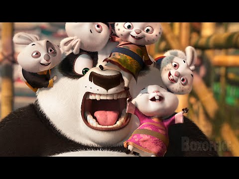 La scena dell'inseguimento in tuk tuk | Kung Fu Panda 2 | Clip in Italiano 🔥 4K