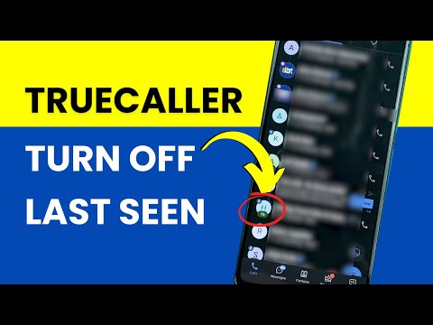 Truecaller Last Seen Hide - Turn Off Last Seen in Truecaller Application