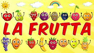 I nomi della frutta - La frutta che balla - Impariamo la frutta in italiano - Video educativo